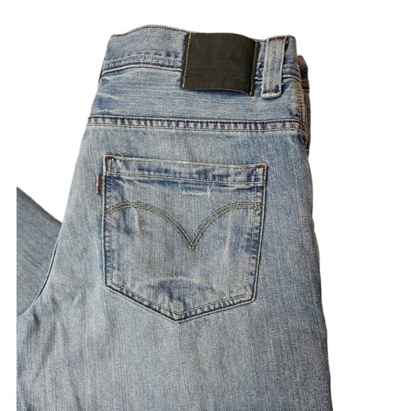 Vintage‎ 90's SILVER TAB LEVI'S Men's Jeans Size 34 Loose Straight Grunge Skater - Picture 4 of 16